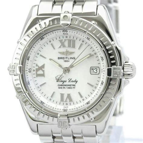 breitling wings lady bicolor|Breitling Wings Lady A67350 .